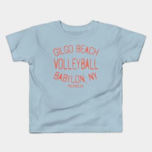 GILGO BEACH VOLLEYBALL BABYLON NEW YORK Kids T-Shirt